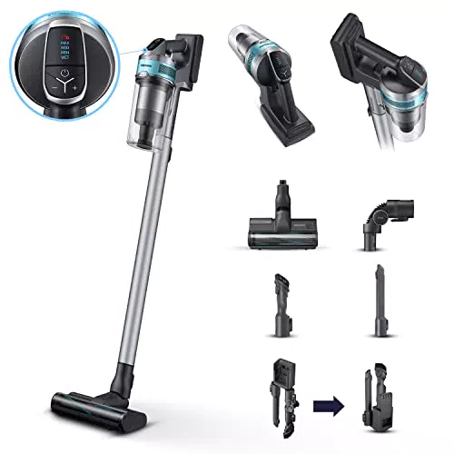Samsung Aspirapolvere Senza Fili Jet™ 75 Turbo VS20T7531T1/ET, Potenza 200W, 60 min Autonomia
