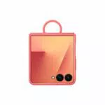 Samsung Custodia Pieghevole in Silicone con Anello per Galaxy Z Flip7