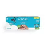 Schesir Tonnetto in Gelatina per Gatti - Cibo Umido Naturale con Vitamine