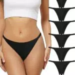 SECRET AROMA Perizoma Senza Cuciture per Donna Perizoma Sexy Perizoma No Show Mutandine Intimo Stampato Elasticizzato Confezione da 6 S-X