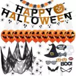 Set decorazioni horror per Halloween per casa, tavola e giardino