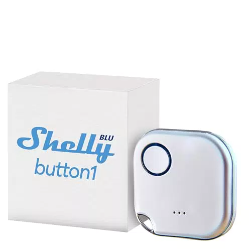 Shelly Blu Button 1 - Pulsante Smart Bluetooth per Controllo Dispositivi