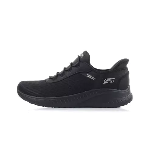 Skechers Bobs Squad Chaos in Color, Caos Donna, Black Mesh