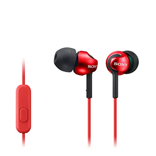 Sony MDREX110AP Cuffie In-Ear con Microfono e Auricolari in Silicone
