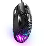 SteelSeries Aerox 5 - Mouse da gaming RGB ultraleggero con sensore TrueMove Air 18K DPI