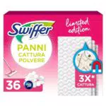 Swiffer Panni Cattura Polvere, Microfibra per Pavimenti e Peli di Animali