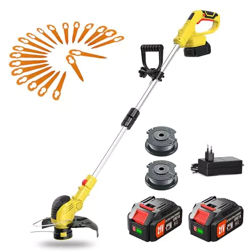 Tagliaerba elettrico K80 a batteria 850W con motore 12.000 RPM per prato facile