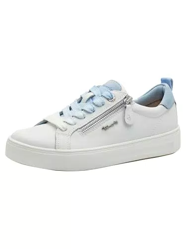 Tamaris Sneaker Donna Comfort con Zip, Scarpe da Ginnastica Flache