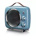 Termoventilatore Vintage con Termostato Regolabile e Maniglia per Trasporto