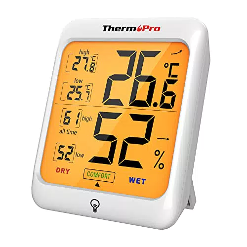 ThermoPro TP53 Termometro Igrometro Digitale Professionale per Casa