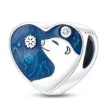 TINSLO Ciondolo in Argento Sterling 925 con Zirconia per Braccialetti Pandora