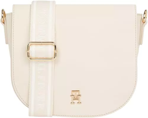 Tommy Hilfiger Borsa a Tracolla Logotape Tracolla Larga Donna
