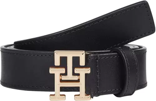 Tommy Hilfiger cintura donna in pelle con logo