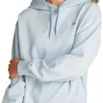 Tommy Hilfiger Felpa con Cappuccio Contrast Flag Regular Fit Donna