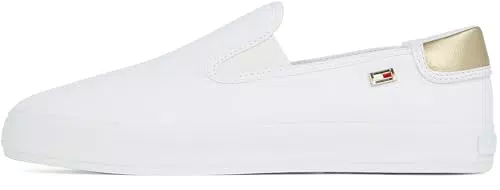 Tommy Hilfiger Sneakers Vulcanizzate Canvas Slip-On da Donna