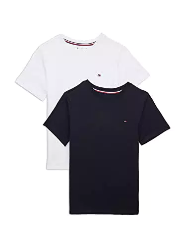 Tommy Hilfiger T-shirt Bambino Maniche Corte Scollo Rotondo
