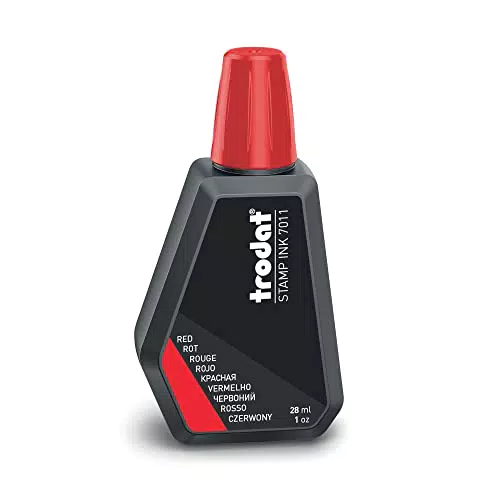 Trodat 7011 Flacone di Inchiostro per Ricarica Tamponi e Cuscinetti 28 ml