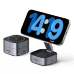 UGREEN Caricatore Wireless MagFlow 2 in 1 per iPhone e AirPods PRO