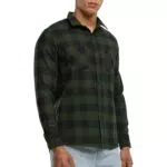 Urban Classics Camicia in Flanella a Maniche Lunghe da Uomo, Vestibilità Regolare