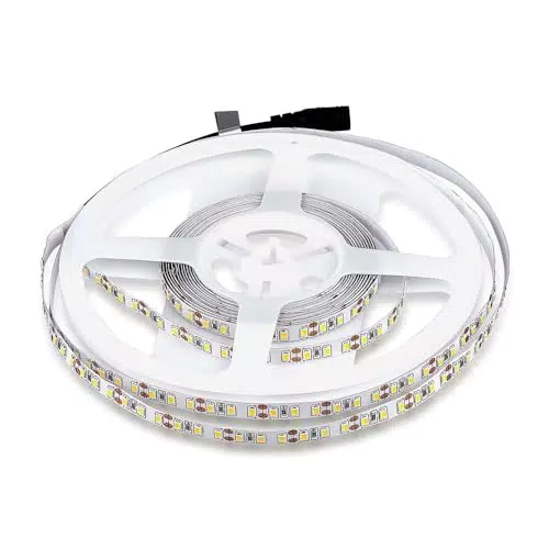 V-TAC Striscia LED SMD 3528 8W per Interni - Luce Bianca Calda 3000K, 800 Lumen