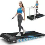 Vannect Tapis Roulant Elettrico Salvaspazio con Inclinazione e Display LED