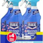 Viakal Express Spray Anticalcare per Bagno - Tecnologia Anti-Goccia