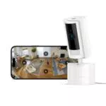 Videocamera interna inclinabile Ring, Videocamera di sicurezza plug-in