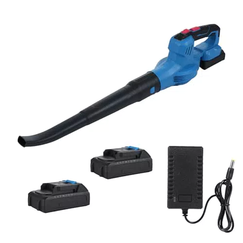 Vislone Soffiatore a Batteria 20V 300W Potente per Cura del Prato e Fogliame