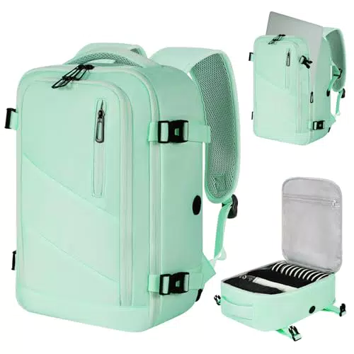 VOESLD Zaino da Viaggio per Bagaglio a Mano - Zaino Porta PC Unisex