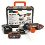 WORX WX800 Smerigliatrice Angolare a Batteria 20V con Impugnatura Supplementare