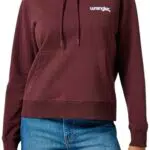 Wrangler Felpa con Cappuccio da Uomo Regolare