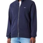 Wrangler Maglia di Tuta con Zip e Collo a Imbuto