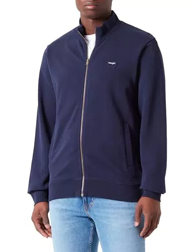 Wrangler Maglia di Tuta con Zip e Collo a Imbuto