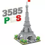 WYSWYG Torre Eiffel - Set di costruzione creativo per hobbisti e bambini