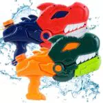 YADOBIG Fucile ad Acqua Lungo Raggio 1200ml per Bambini, Gioco da Giardino e Spiaggia