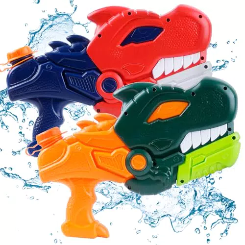 YADOBIG Fucile ad Acqua Lungo Raggio 1200ml per Bambini, Gioco da Giardino e Spiaggia