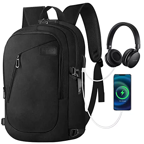 Zaino Porta PC Uomo Antifurto Impermeabile con Caricatore USB - 6618