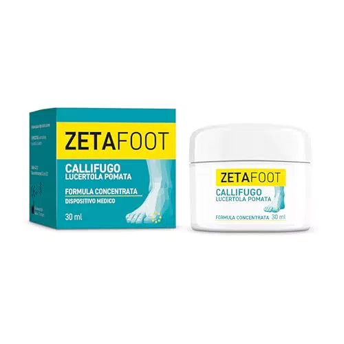 Zetafoot Callifugo Pomata Concentrata per Calli e Duroni, 30 ml