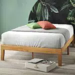 Zinus Moiz Letto con contenitore e struttura a piattaforma in legno