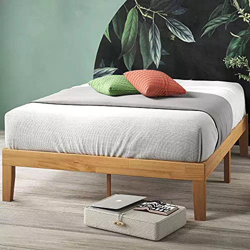 Zinus Moiz Letto con contenitore e struttura a piattaforma in legno