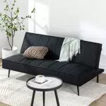 Zinus Quinn Divano Letto Clic Clac Pieghevole 2 in 1 per Piccoli Spazi