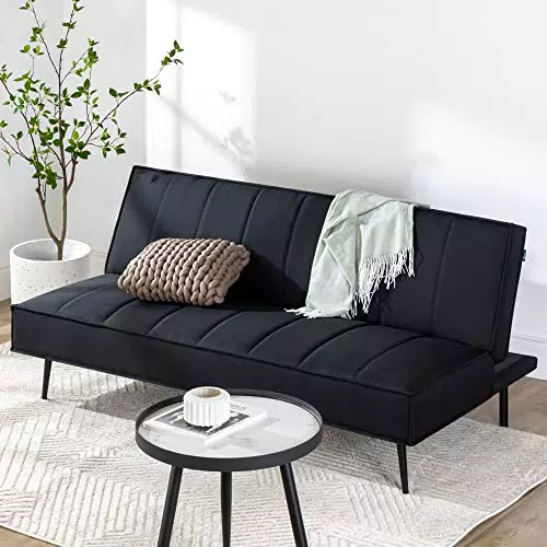 Zinus Quinn Divano Letto Clic Clac Pieghevole 2 in 1 per Piccoli Spazi