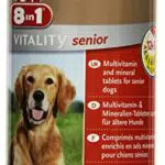 8in1 Vitamine per Cani Senior Integratore per la Salute e Vitalità