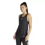 adidas Donna Train Essentials Minimal Branding Racerback Tank Top