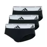 adidas Slip da Uomo Active Flex Cotton Biancheria Intima Modello 4AM001