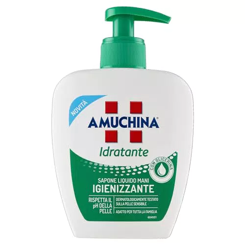 Amuchina Sapone Liquido Idratante, 250ml