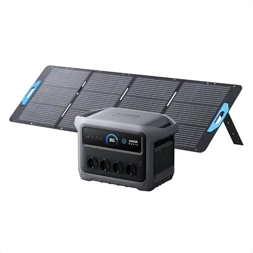 Anker SOLIX C1000 Gen 2 stazione di energia portatile con pannello solare 200W