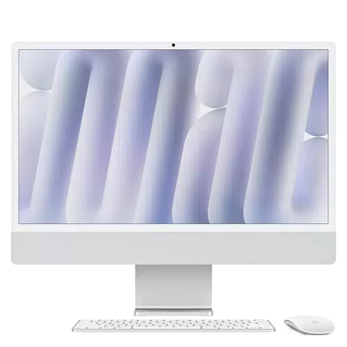 Apple iMac Computer desktop all-in-one: Chip M4, CPU 10-core e GPU 10-core: display Retina 24''