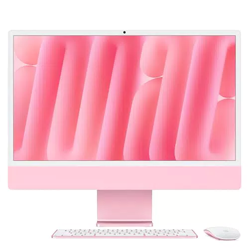 Apple iMac Computer desktop all-in-one: Chip M4, CPU 8-core e GPU 8-core: display Retina 24''