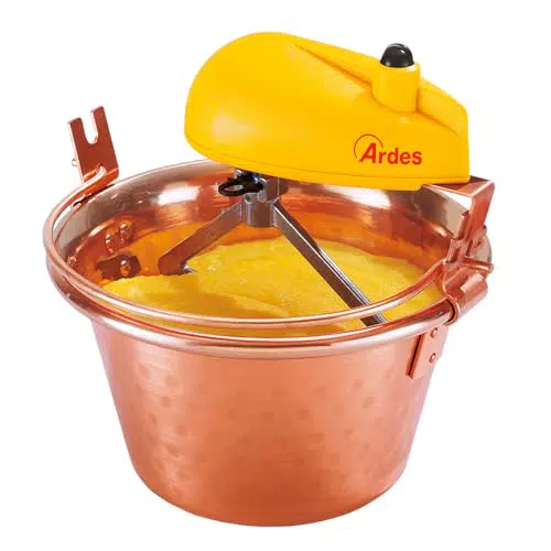 Ardes AR24AM40 Paiolo in Rame con Mescolatore Elettrico per Polenta e Marmellata